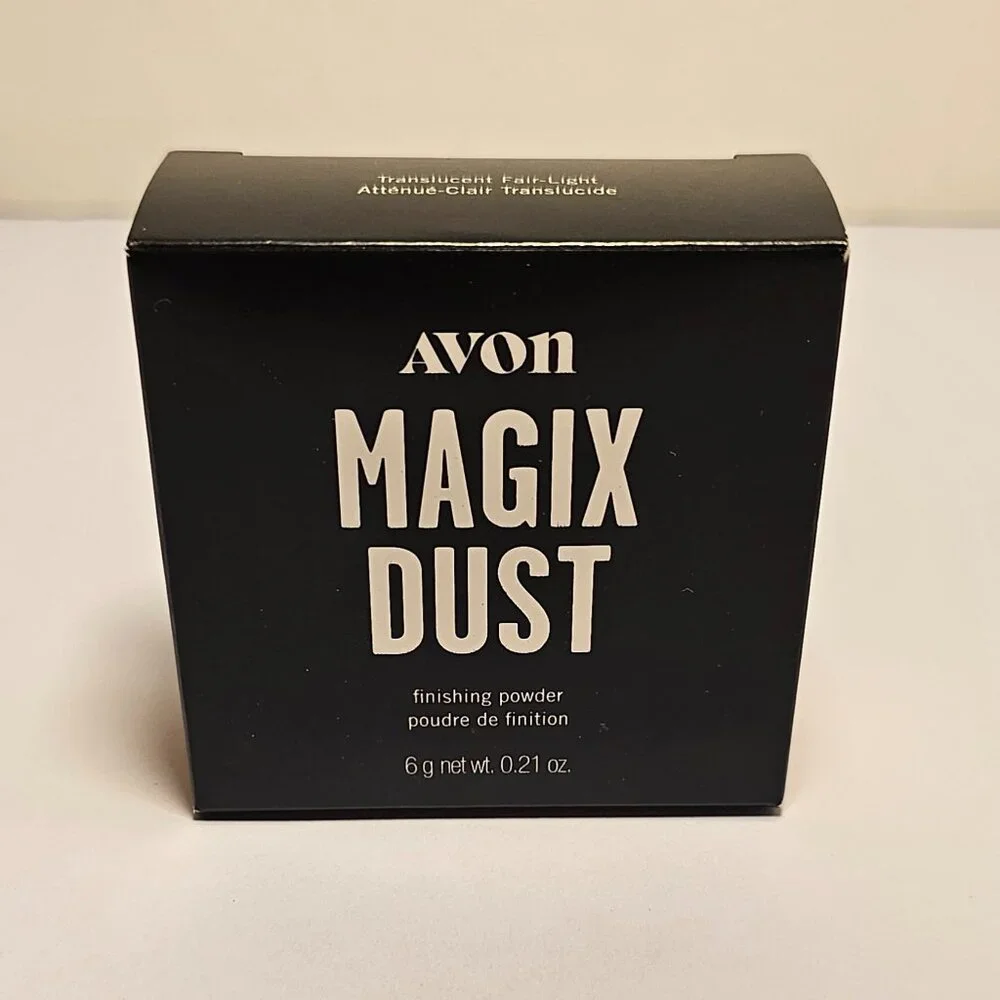 Avon Magix Dust Finishing Powder 0.21 oz Translucent Fair Light